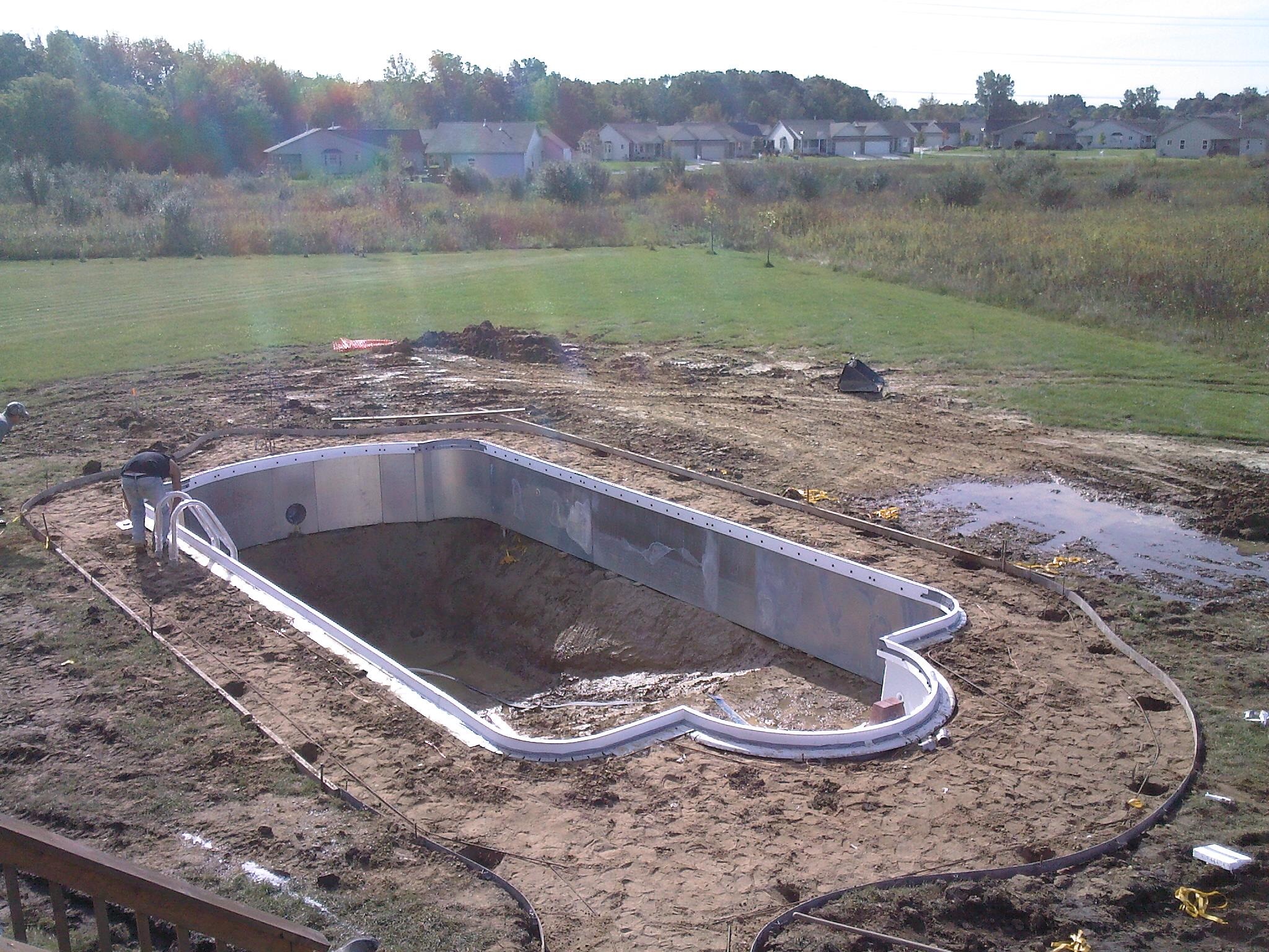 Inground Pool Construction Drawings